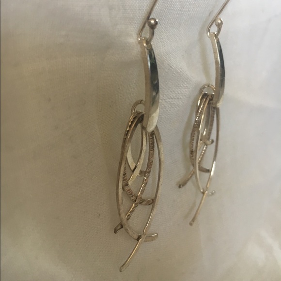 Sterling Silver Earrings Peruvian - Picture 2 of 4